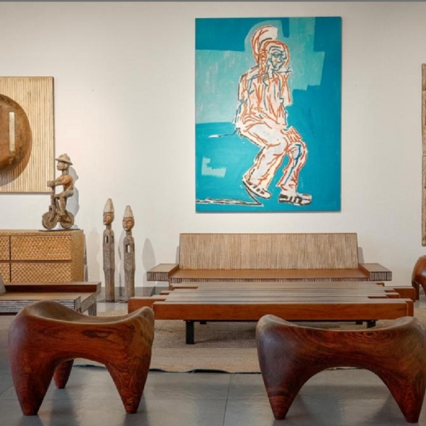 Exposition Punch Man, Jean-Baptiste Djeka, « Une traversée vers la lumière »